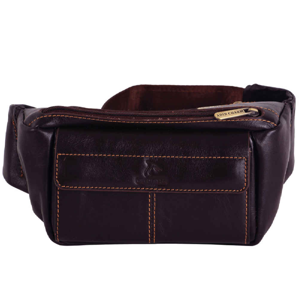 Price and Buy Real Leather Fanny Pack with Adjustable Belt for Everyday Carry - Image 3
