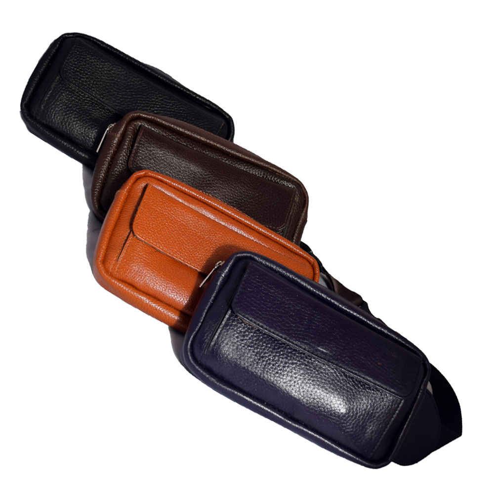 Price and Buy Real Leather Fanny Pack with Adjustable Belt for Men – Daily Carry Solution - Image 3