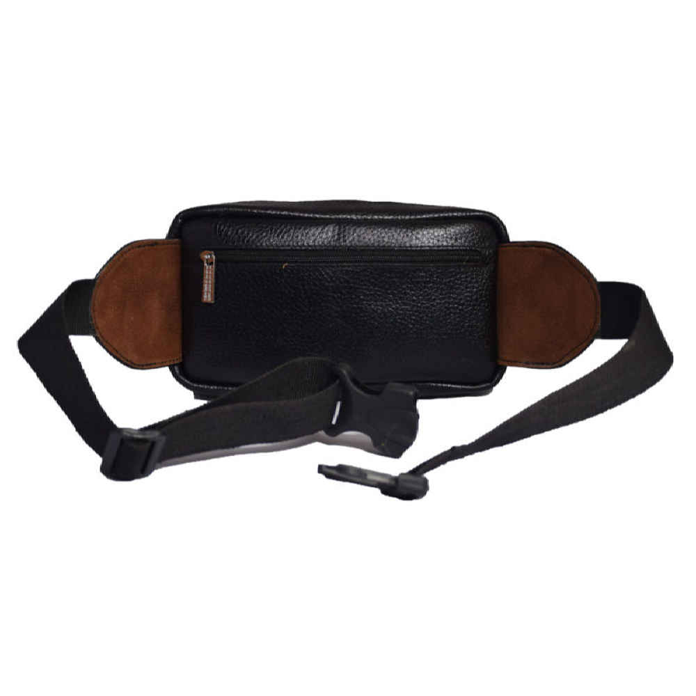 Price and Buy Real Leather Waist Pack with Adjustable Belt – Fashion Statement for Daily Use - Image 3