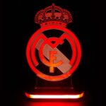 Price and Buy Real Madrid Team Logo Design Night Light - Image 4