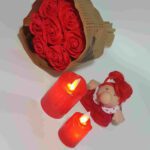 Price and Buy Realistic LED Candle – Battery Operated with Convenient On/Off Button in Flower Design - Image 5