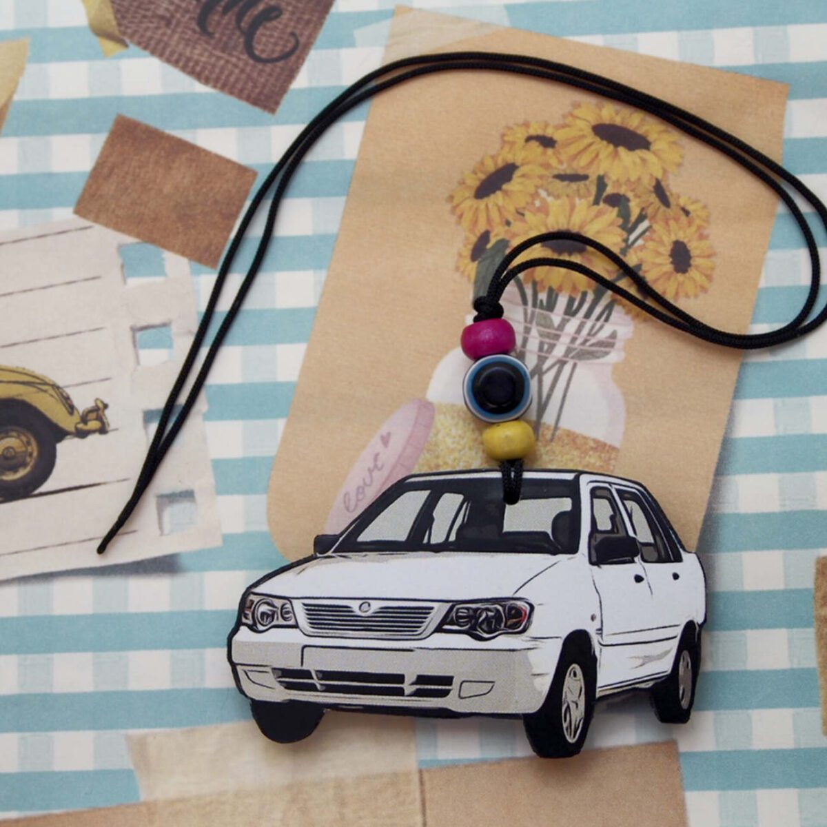 Price and Buy Rear View Mirror Ornament – Saipa Pride Car - Image 4