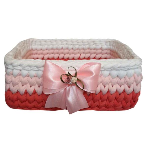 Price and Buy Red & Pink Crochet Storage Basket Yarn Model Haleh_68fc0cf298570.jpeg Price and Buy Red & Pink Crochet Storage Basket Yarn Model Haleh