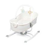 Price and Buy Rella 2-in-1 Electric Baby Cradle & Rocker – Adjustable Seat Musical Toy Bar & Washable Cover - Image 5