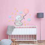 Price and Buy Removable Nursery Wooden Wall Stickers with Elephant Design - Image 3