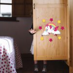 Price and Buy Removable Nursery Wooden Wall Stickers with Unicorn Design - Image 5