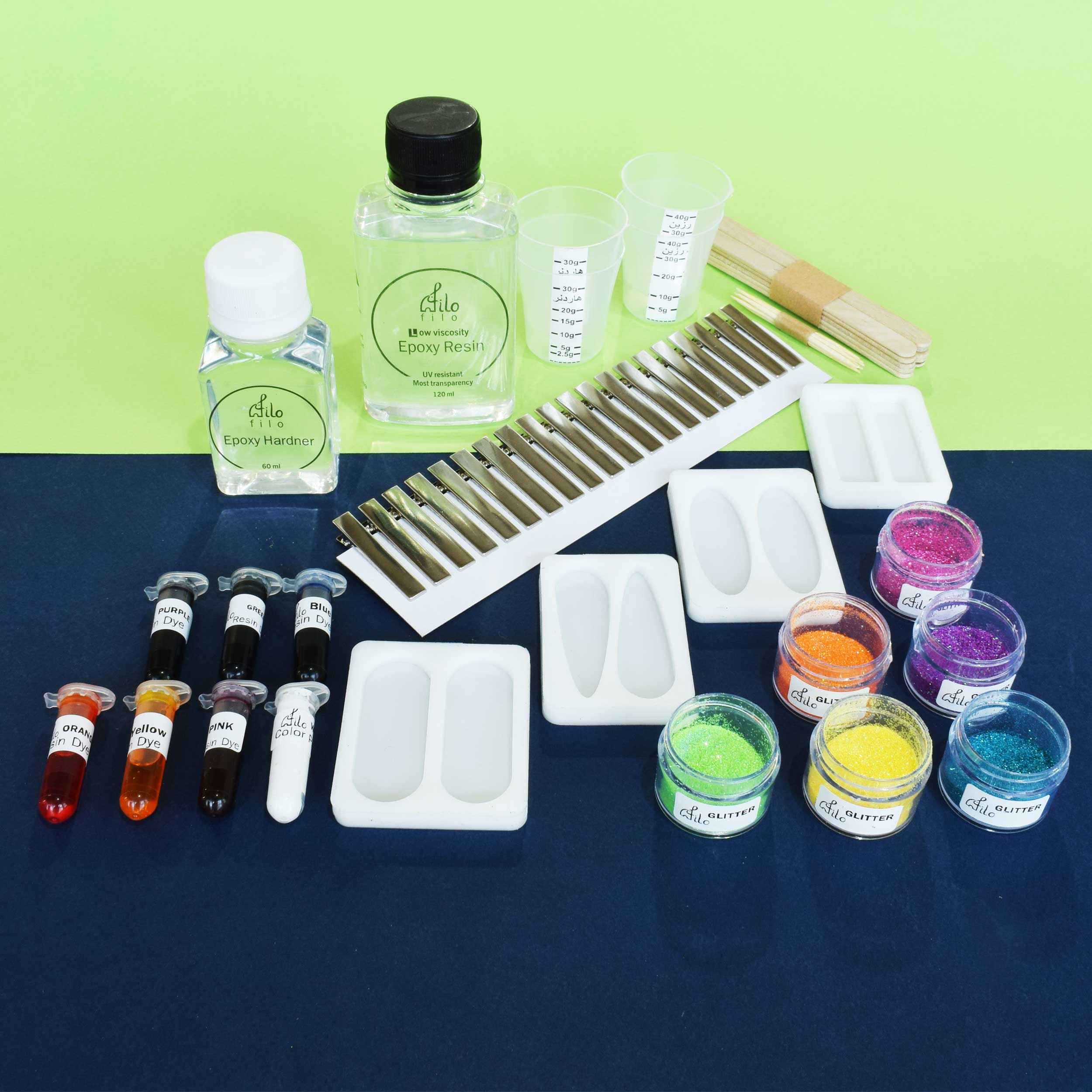 Price and Buy Resin Hair Clip Making Kit with Mold and Resin Making Supplies - Image 4