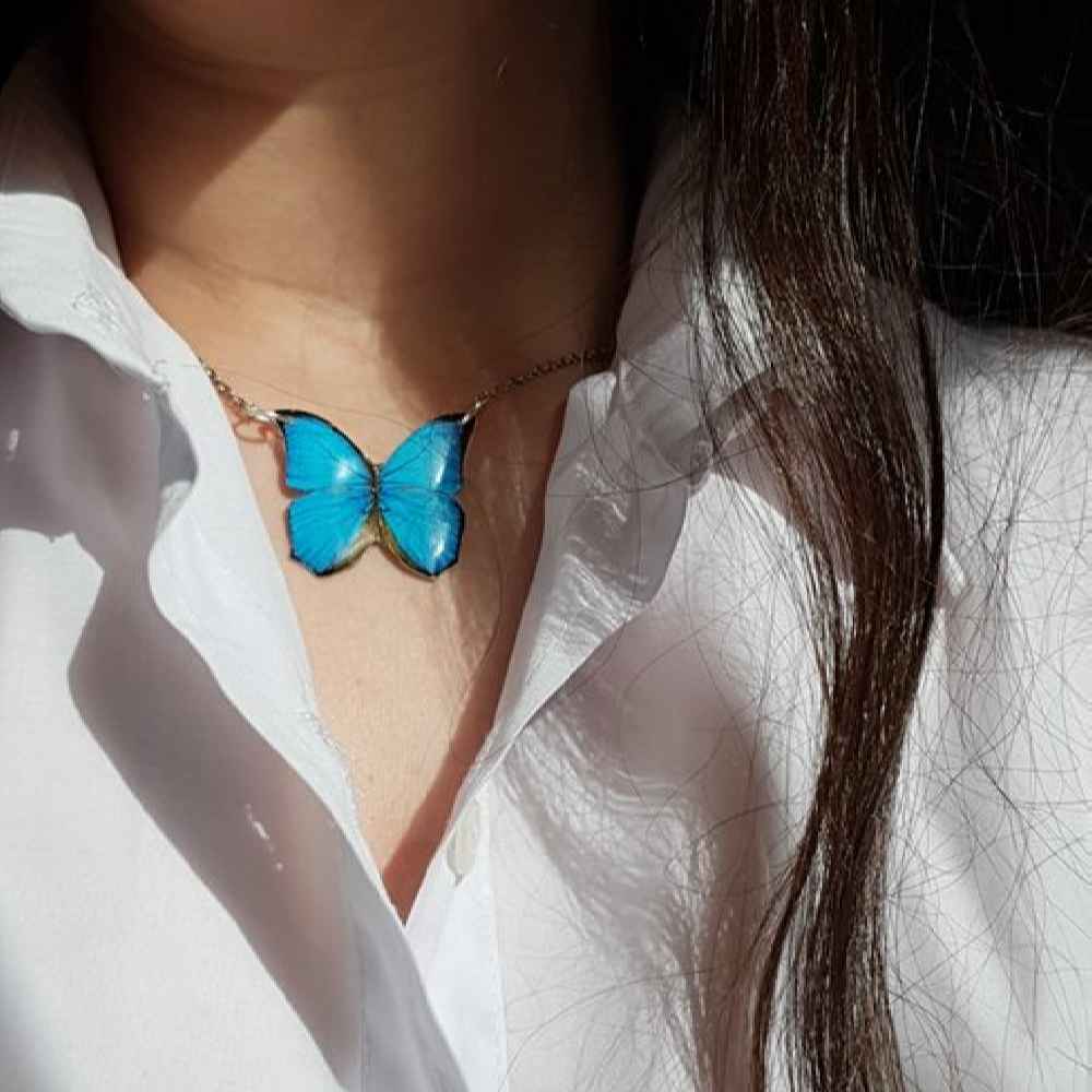 Price and Buy Resin Necklace Pendant for Women Handcrafted Haleh - Image 3
