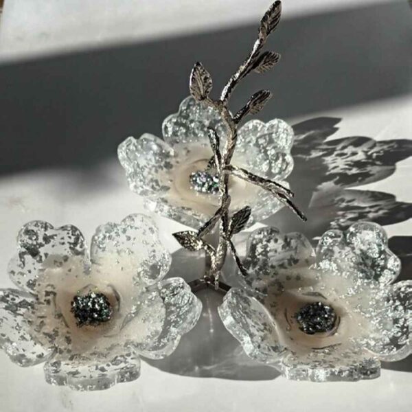 Price and Buy Resin Serving Platter for Nuts and Sweets Flower Design_68feadc282696.jpeg Price and Buy Resin Serving Platter for Nuts and Sweets Flower Design