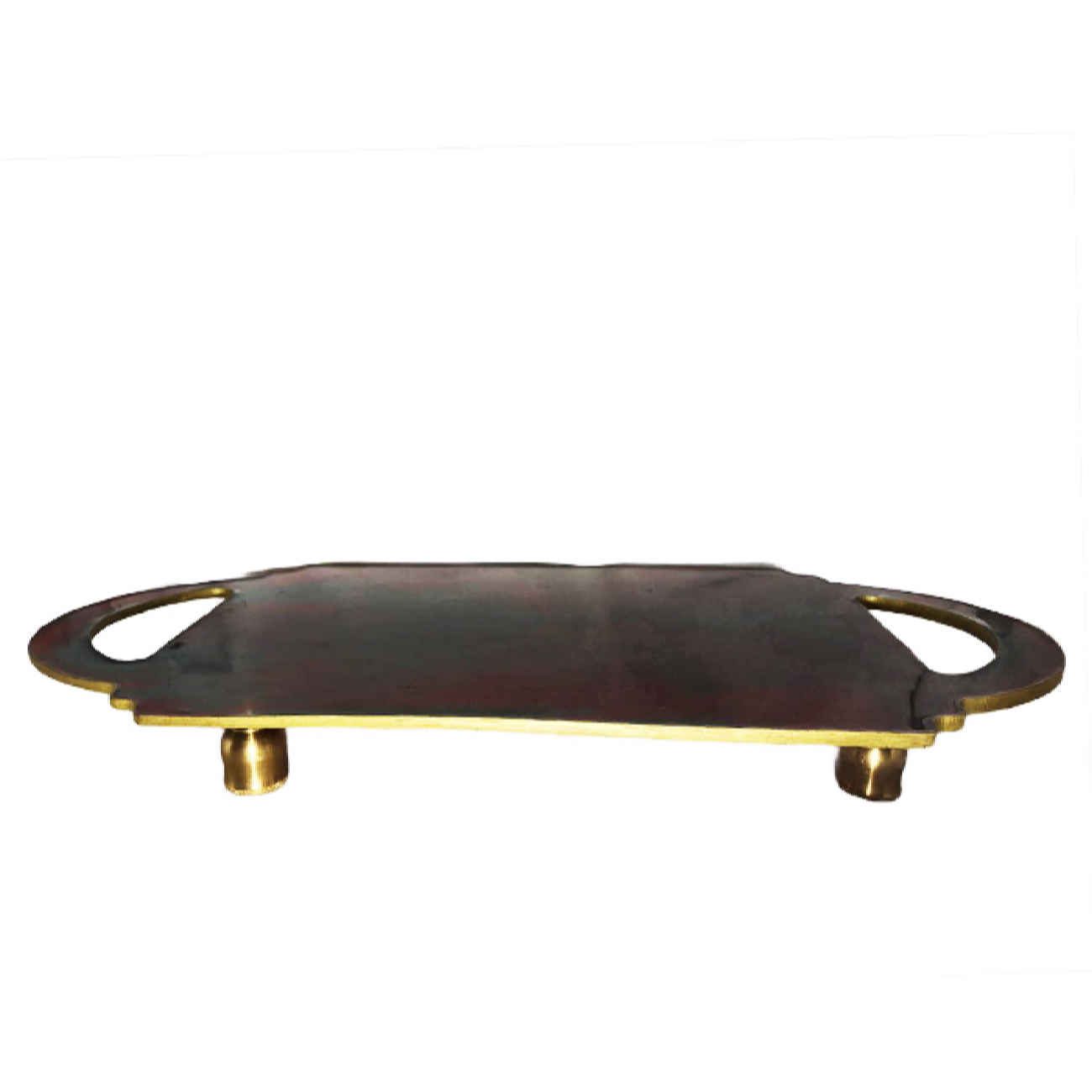 Price and Buy Resin Serving Tray Hand Painted with Handles Abstract - Image 5