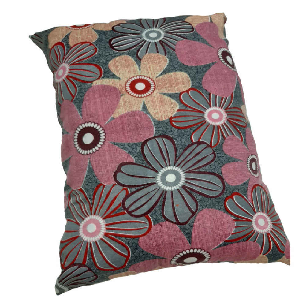 Price and Buy Restful Comfort Bed Pillow – Velvet Cover Floral Model Spring - Image 4