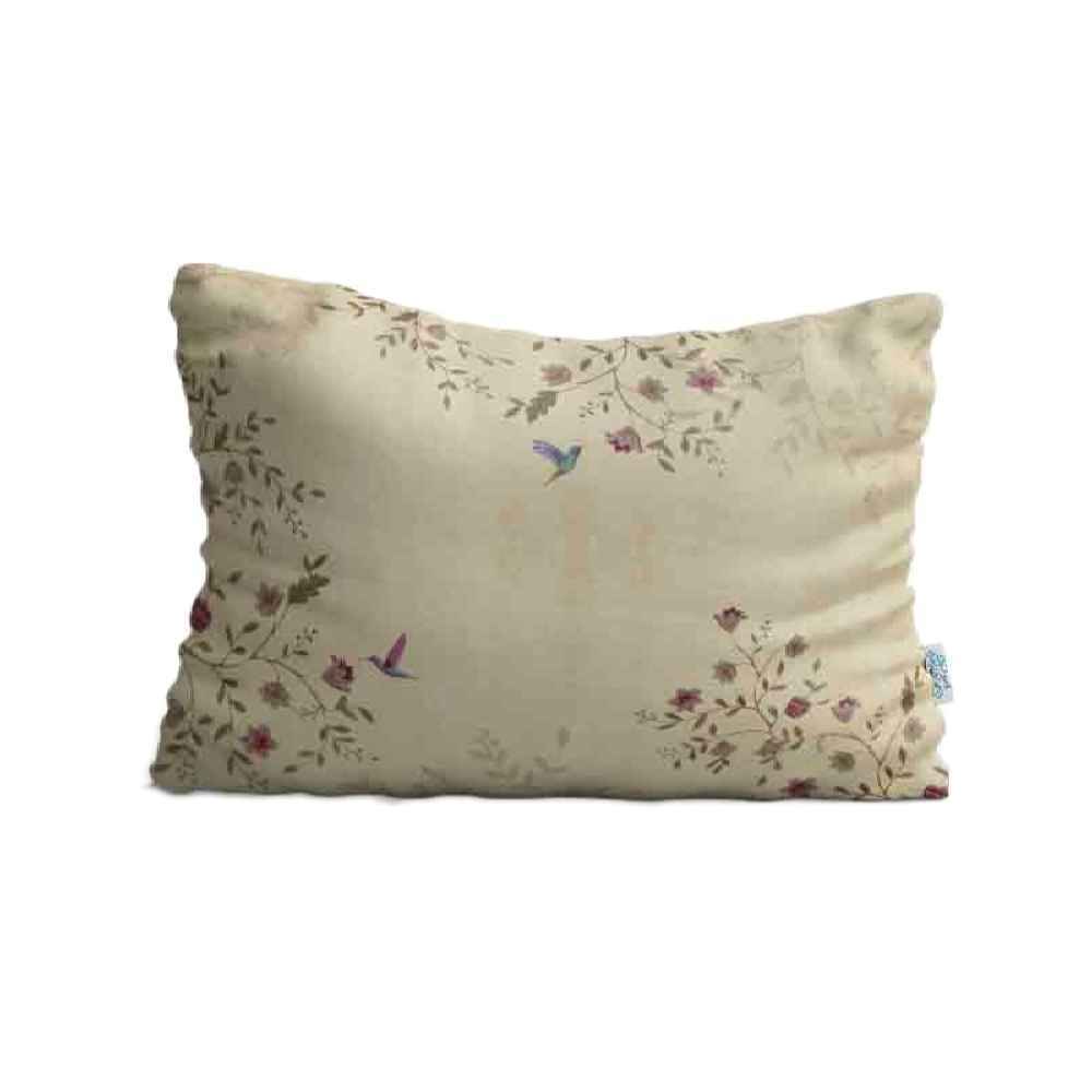 Price and Buy Restful Comfort Bed Pillow – Velvet Cover Model Birds (2x)