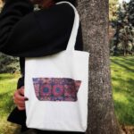 Price and Buy Reusable Tote Bag Beige Canvas Shopping Bag – with Traditional Design