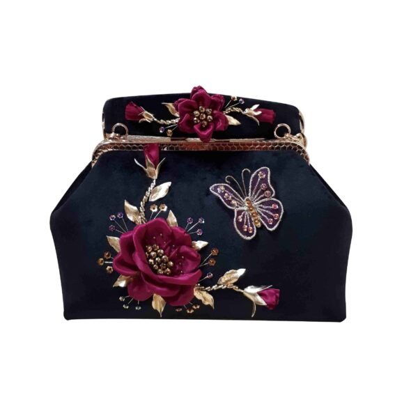 Price and Buy Ribbon Embroidery Clutch Handbag – Velvet with Butterfly Pattern_68fde62f953af.jpeg Price and Buy Ribbon Embroidery Clutch Handbag – Velvet with Butterfly Pattern
