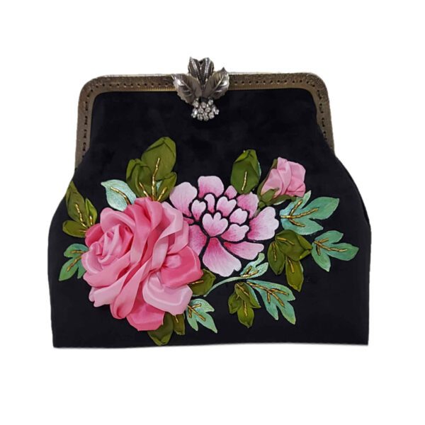 Price and Buy Ribbon Embroidery Clutch Handbag – Velvet with Navazesh Design_68fde67495dd1.jpeg Price and Buy Ribbon Embroidery Clutch Handbag – Velvet with Navazesh Design