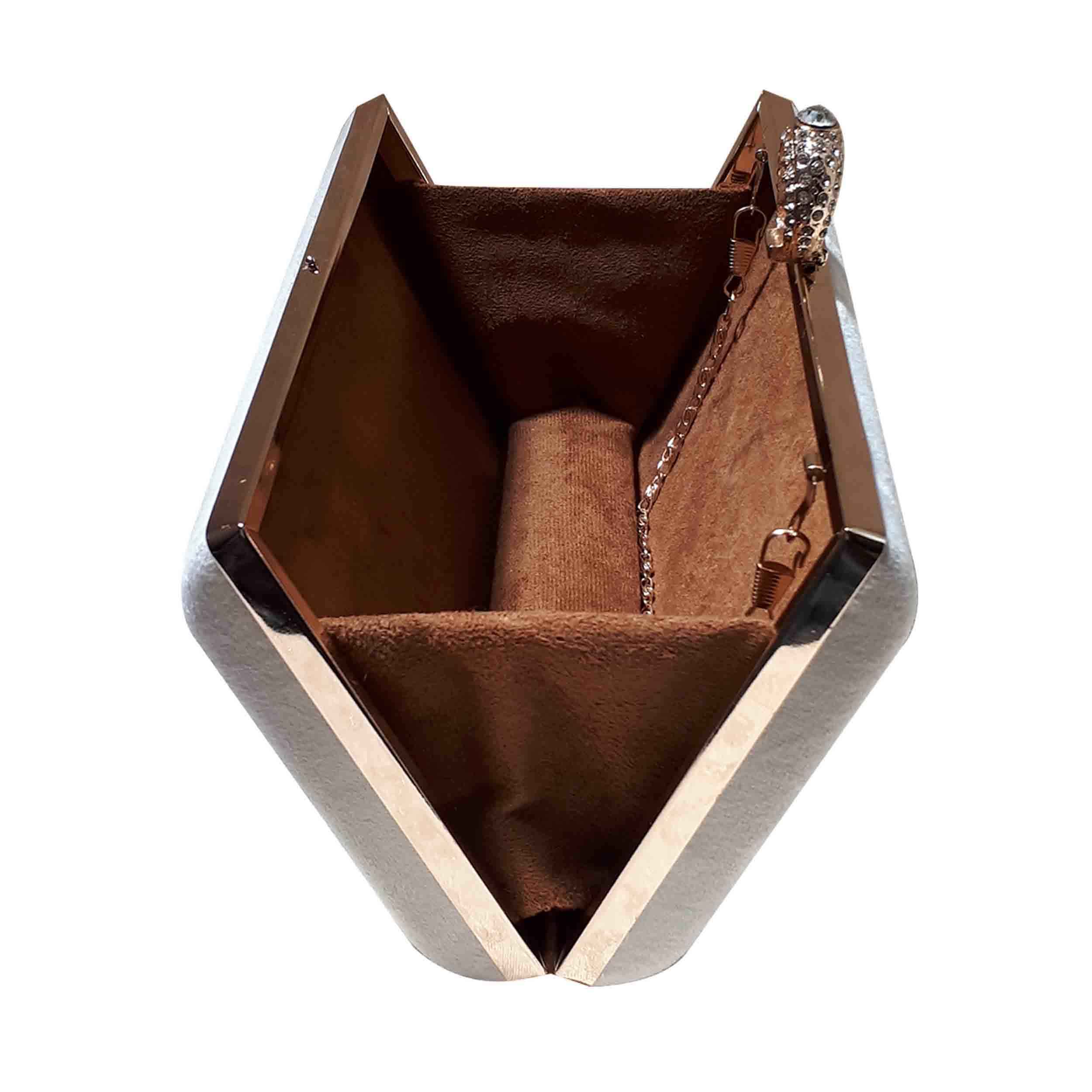 Price and Buy Ribbon Embroidery Clutch Handbag with Bead Detail for Evening Party - Image 4