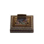 Price and Buy Rich Brown Theme – Bird & Flower Khatamkari Card & Pen Holder
