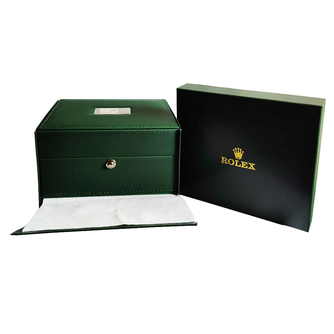 Price and Buy Rolex Watch Box with Synthetic Leather Cover – Single Slot - Image 4