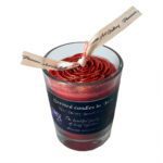 Price and Buy Romantic Rosehip Glass Jar Candle – Soft Glow, Sweet Scent Suitable for Meditation