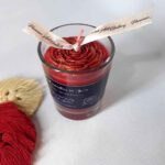 Price and Buy Romantic Rosehip Glass Jar Candle – Soft Glow, Sweet Scent Suitable for Meditation - Image 3