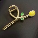 Price and Buy Rose Flower Hair Claw for Women – Fashionable and Unique - Image 3
