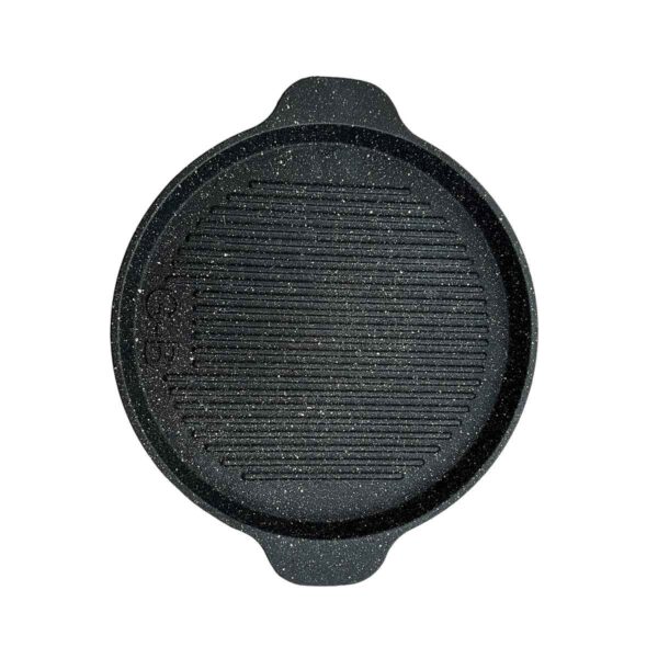 Price and Buy Round Cast Iron Grill Skillet for Camping – 24 cm_68fea9a43cb4c.jpeg Price and Buy Round Cast Iron Grill Skillet for Camping – 24 cm