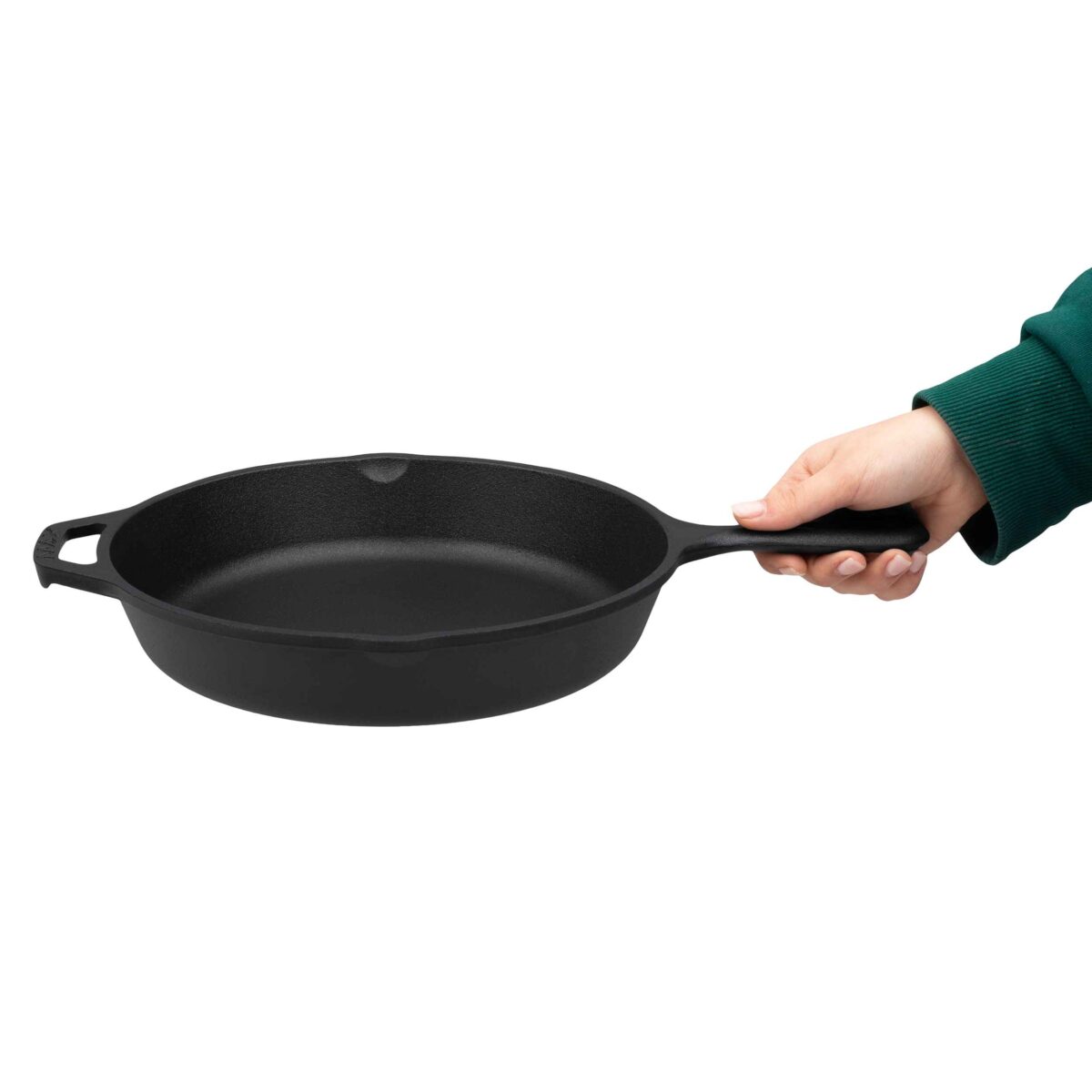 Price and Buy Round Cast Iron Skillet Pan for Camping – 26 cm - Image 4