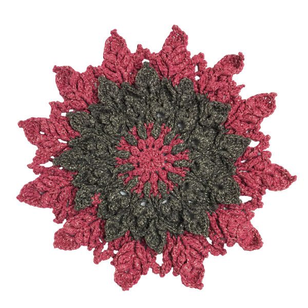 Price and Buy Round Crochet Hand Knitted Tablecloth