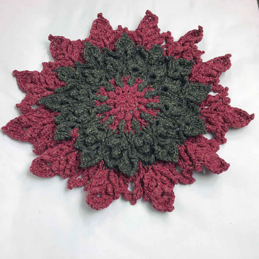 Price and Buy Round Crochet Hand Knitted Tablecloth - Image 3