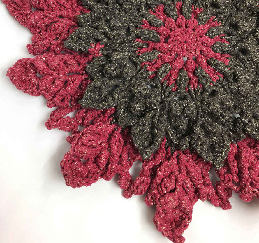 Price and Buy Round Crochet Hand Knitted Tablecloth - Image 4