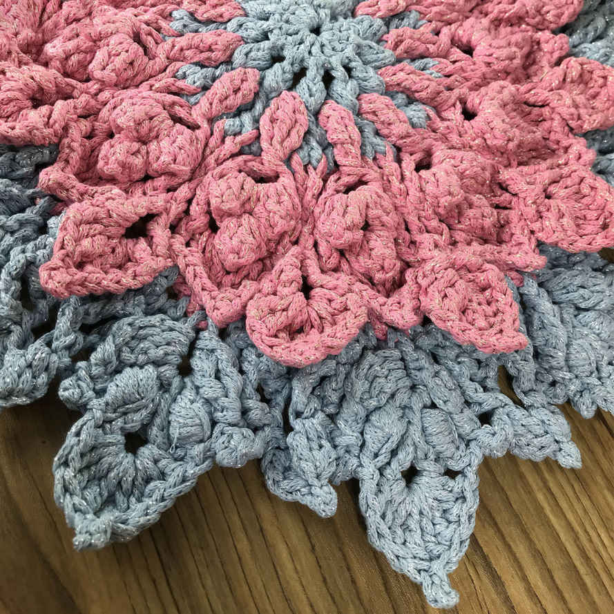 Price and Buy Round Crochet Hand Knitted Tablecloth - Image 5