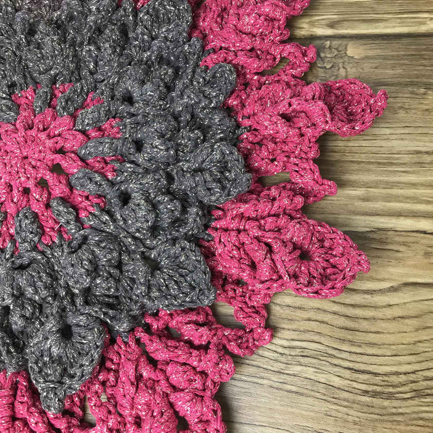 Price and Buy Round Crochet Hand Knitted Tablecloth - Image 9