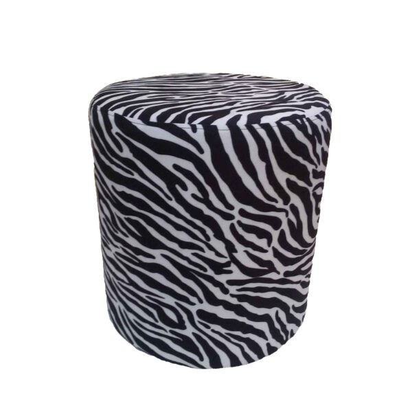 Price and Buy Round Velvet Pouf With Animal Design Model Zebra_68fe3d9150dc1.jpeg Price and Buy Round Velvet Pouf With Animal Design Model Zebra