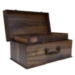 Price and Buy Rustic Charm Wooden Pencil Case for Artists, Students & Office Use - Image 3