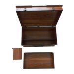 Price and Buy Rustic Charm Wooden Pencil Case for Artists, Students & Office Use - Image 5