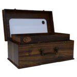 Price and Buy Rustic Charm Wooden Pencil Case for Artists, Students & Office Use - Image 6