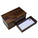 Price and Buy Rustic Charm Wooden Pencil Case for Artists, Students & Office Use - Image 7
