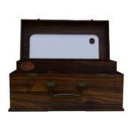 Price and Buy Rustic Charm Wooden Pencil Case for Artists, Students & Office Use - Image 8