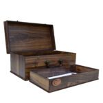 Price and Buy Rustic Charm Wooden Pencil Case for Artists, Students & Office Use - Image 9