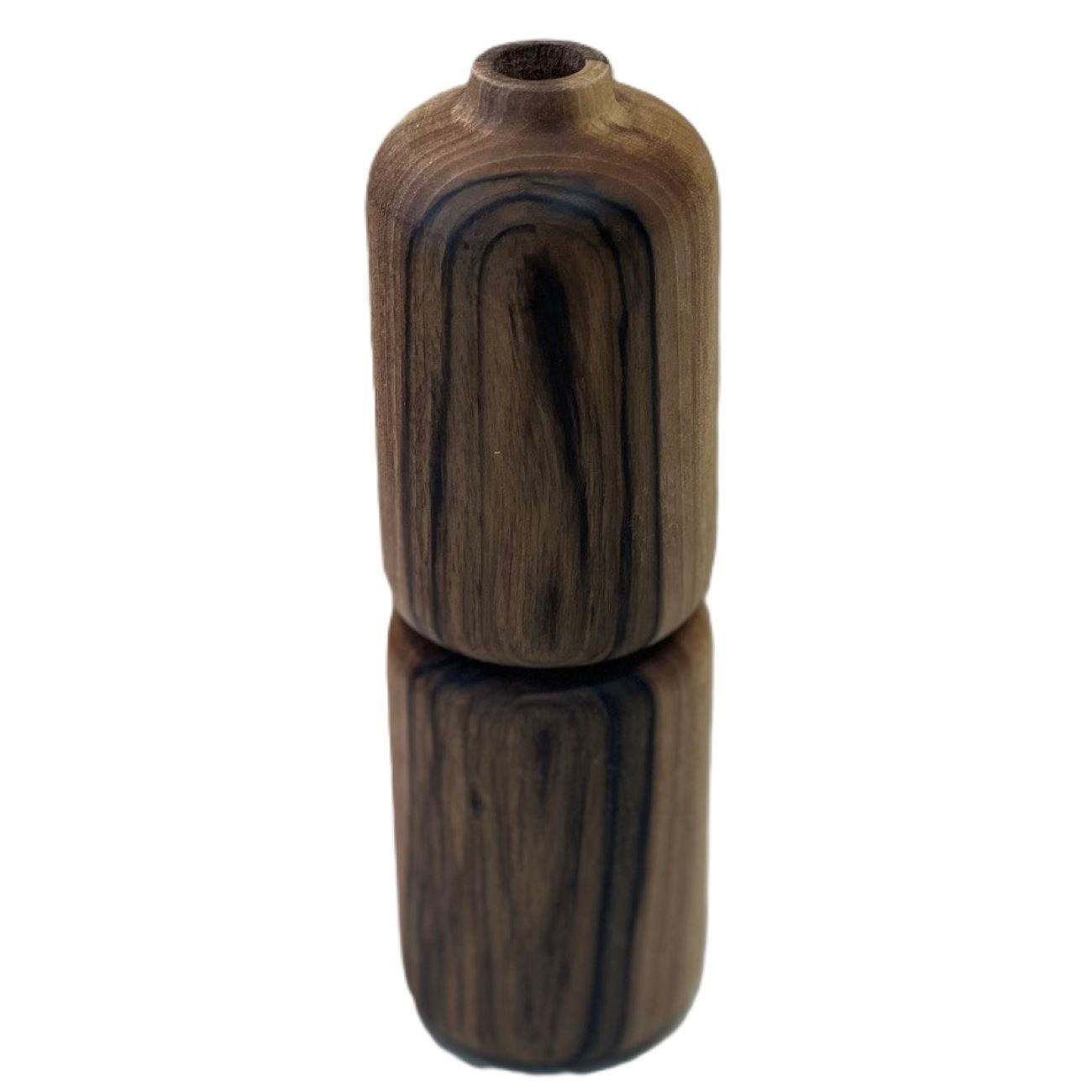 Price and Buy Rustic Decorative Bud Vase Made from Natural Solid Wood Handcrafted