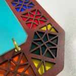 Price and Buy Rustic Entryway Mirror with Key Hooks – Traditional Wooden Key Organizer - Image 8