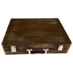 Price and Buy Rustic Handmade Wooden Pencil Case Perfect for Drawing and Sketch Supplies