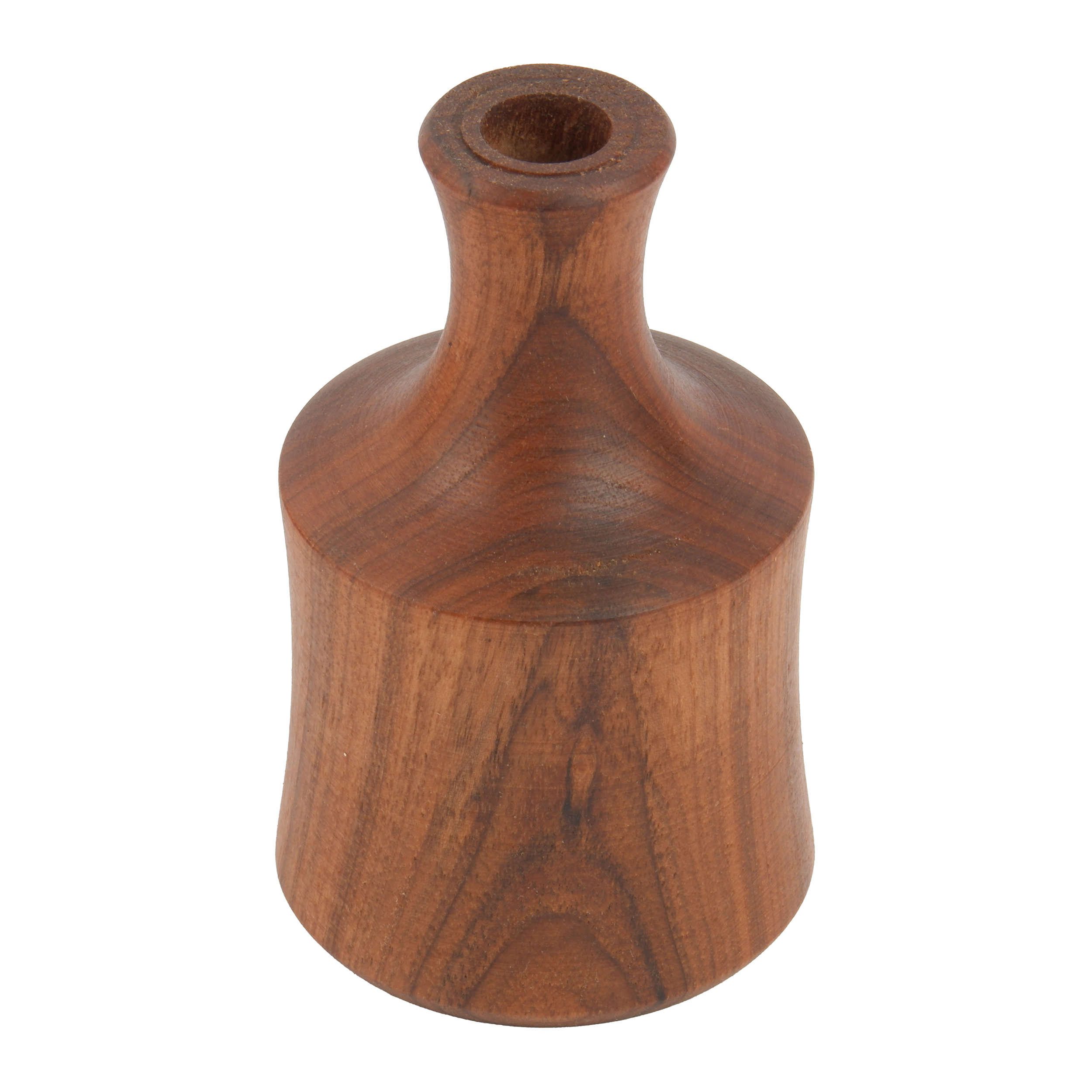 Price and Buy Rustic & Minimal Decorative Bud Vase Made from Natural Solid Wood – Set of 2 - Image 3