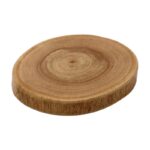 Price and Buy Rustic Wooden Coaster – Handmade Made of Plane Wood for Home Decor (Pack of 6)