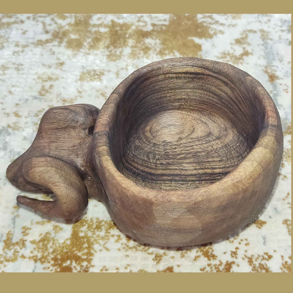 Price and Buy Rustic Wooden Cup – Handcrafted Camping Cup Model Buffalo - Image 6