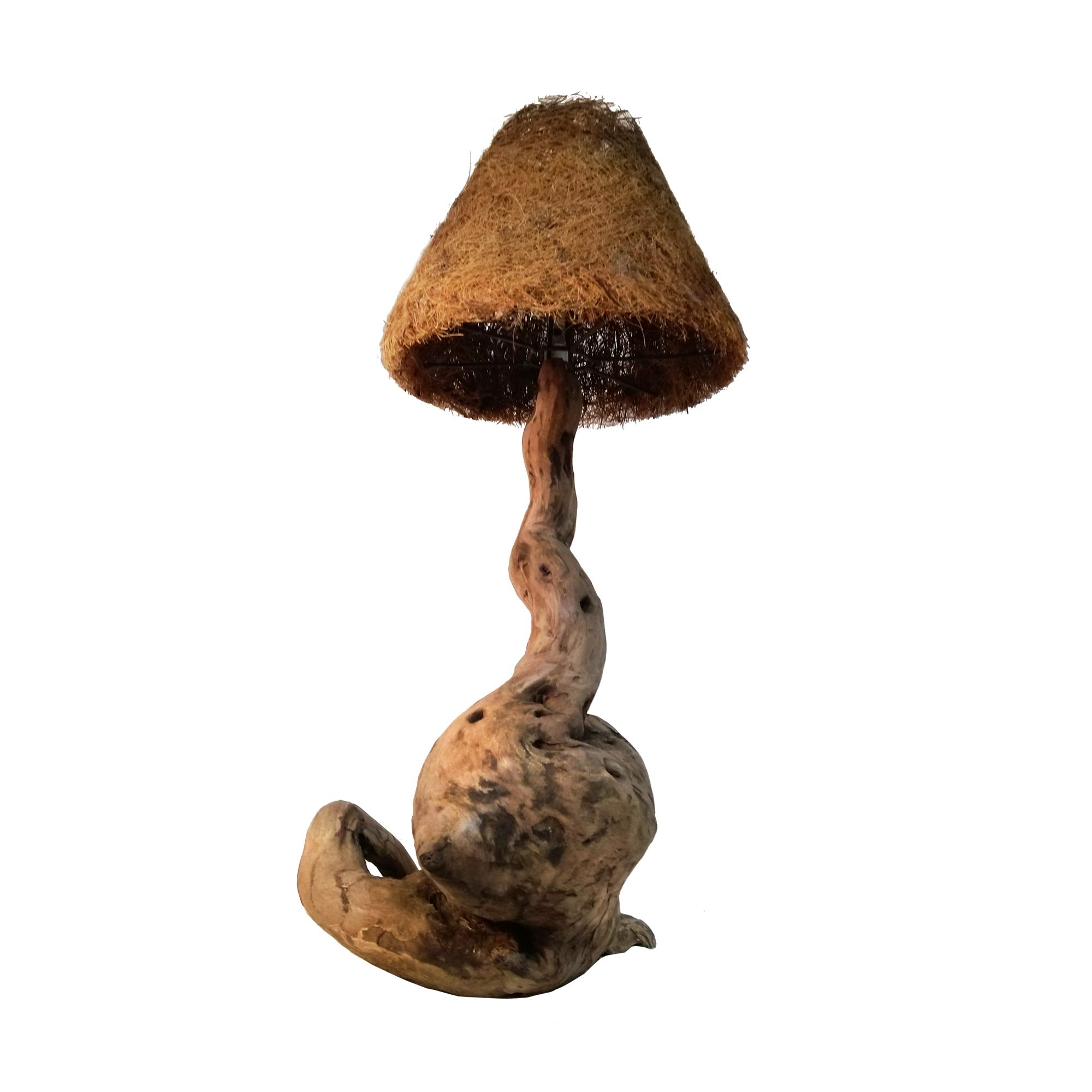 Price and Buy Rustic Wooden Log Table Lamp Handcrafted Elegance for Home Decor - Image 8