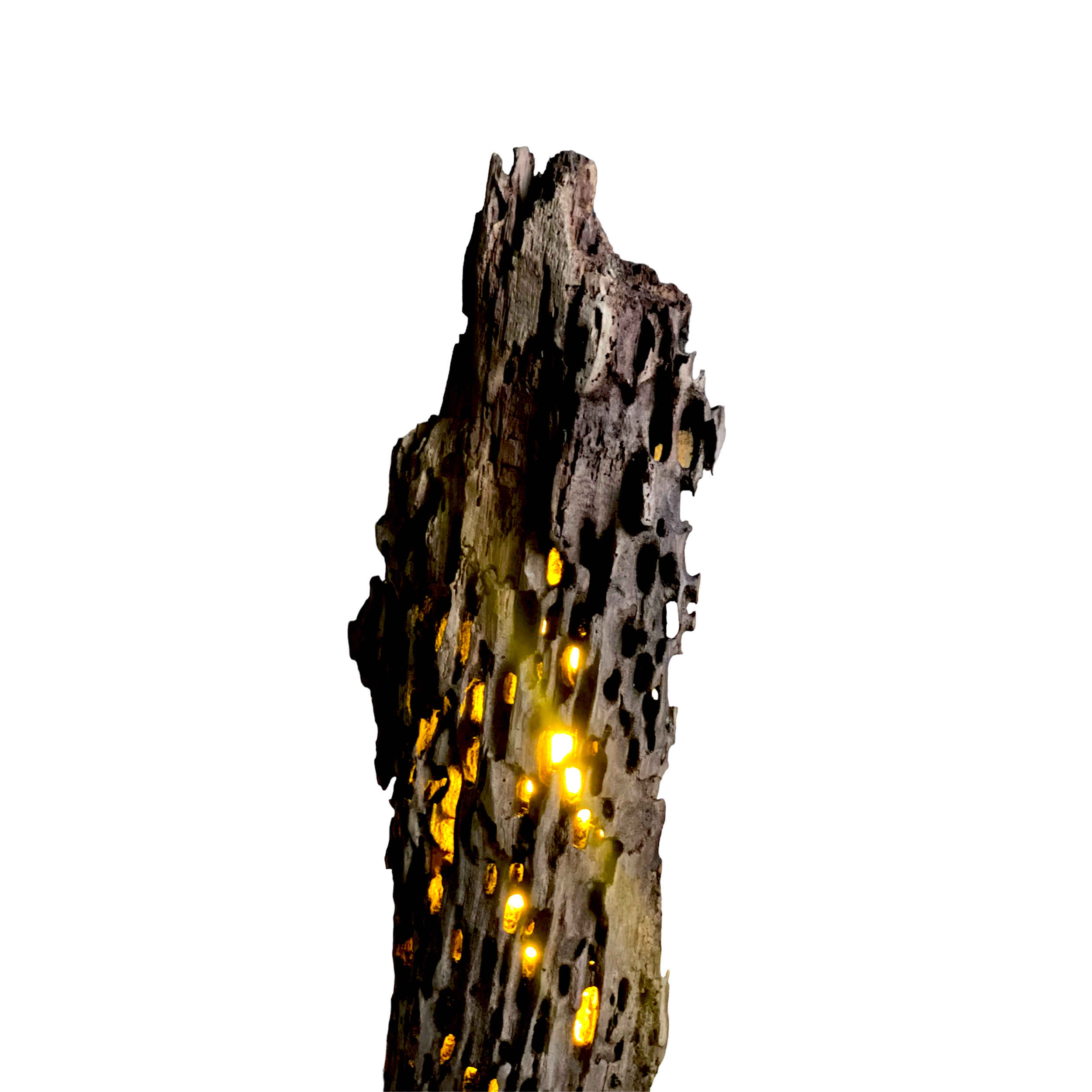 Price and Buy Rustic Wooden Log Table Lamp – Natural Wood Accent for Home Décor - Image 6