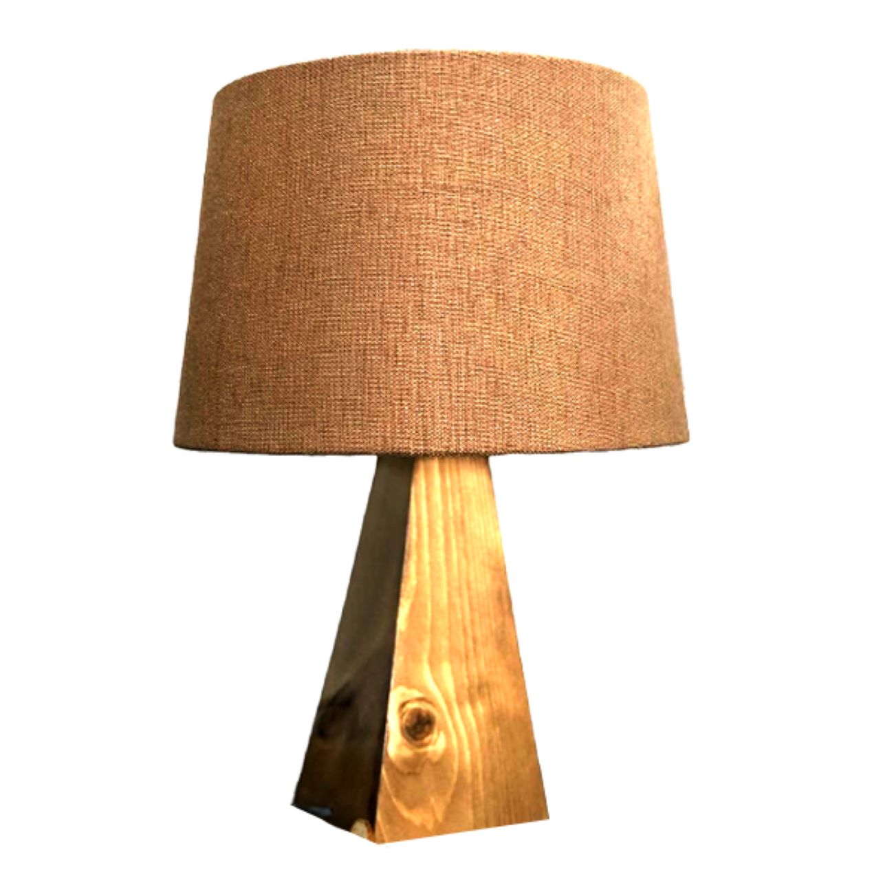Price and Buy Rustic Wooden Table Lamp Natural & Handcraft