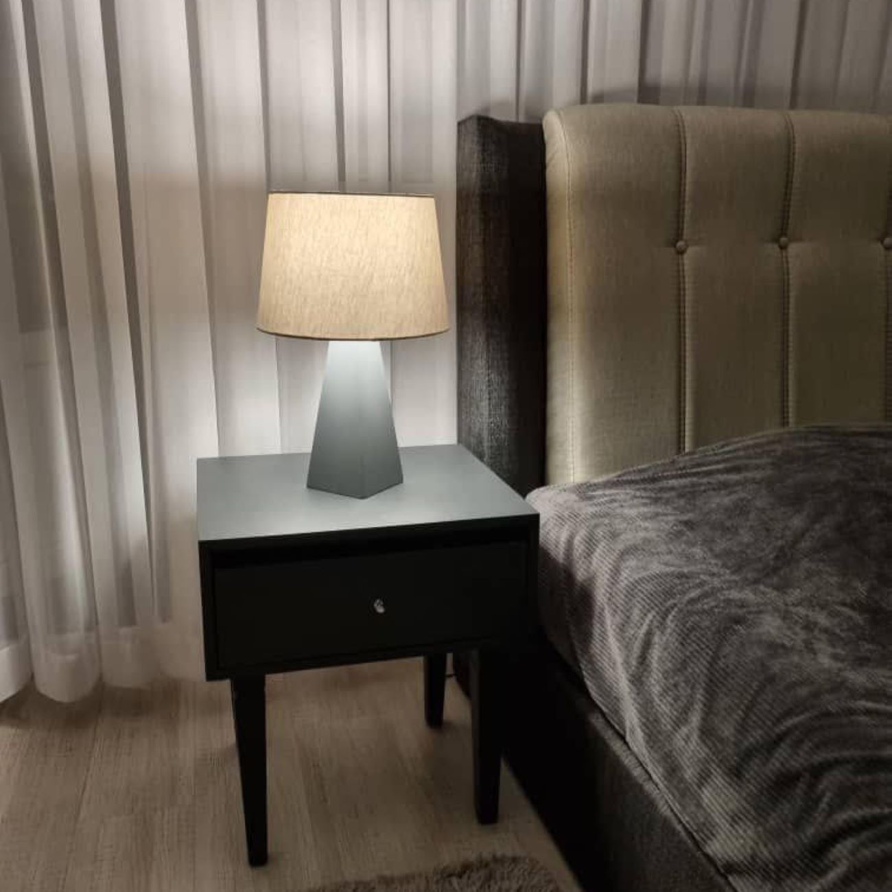 Price and Buy Rustic Wooden Table Lamp Natural & Handcraft - Image 3