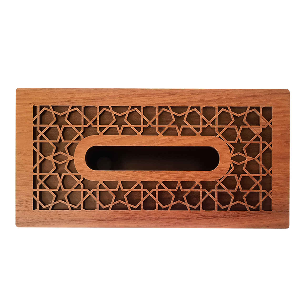 Price and Buy Rustic Wooden Tissue Box Cover – Traditional Design - Image 3